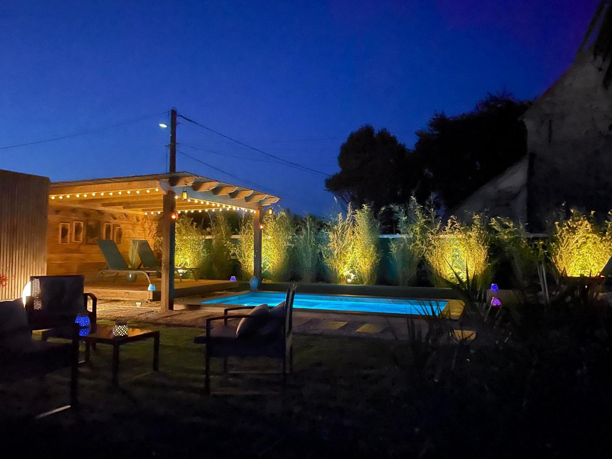 La Cle Des Champs - Le Monroe Piscinespa-sauna Au Jardin Tropical Idyllique Apartment *