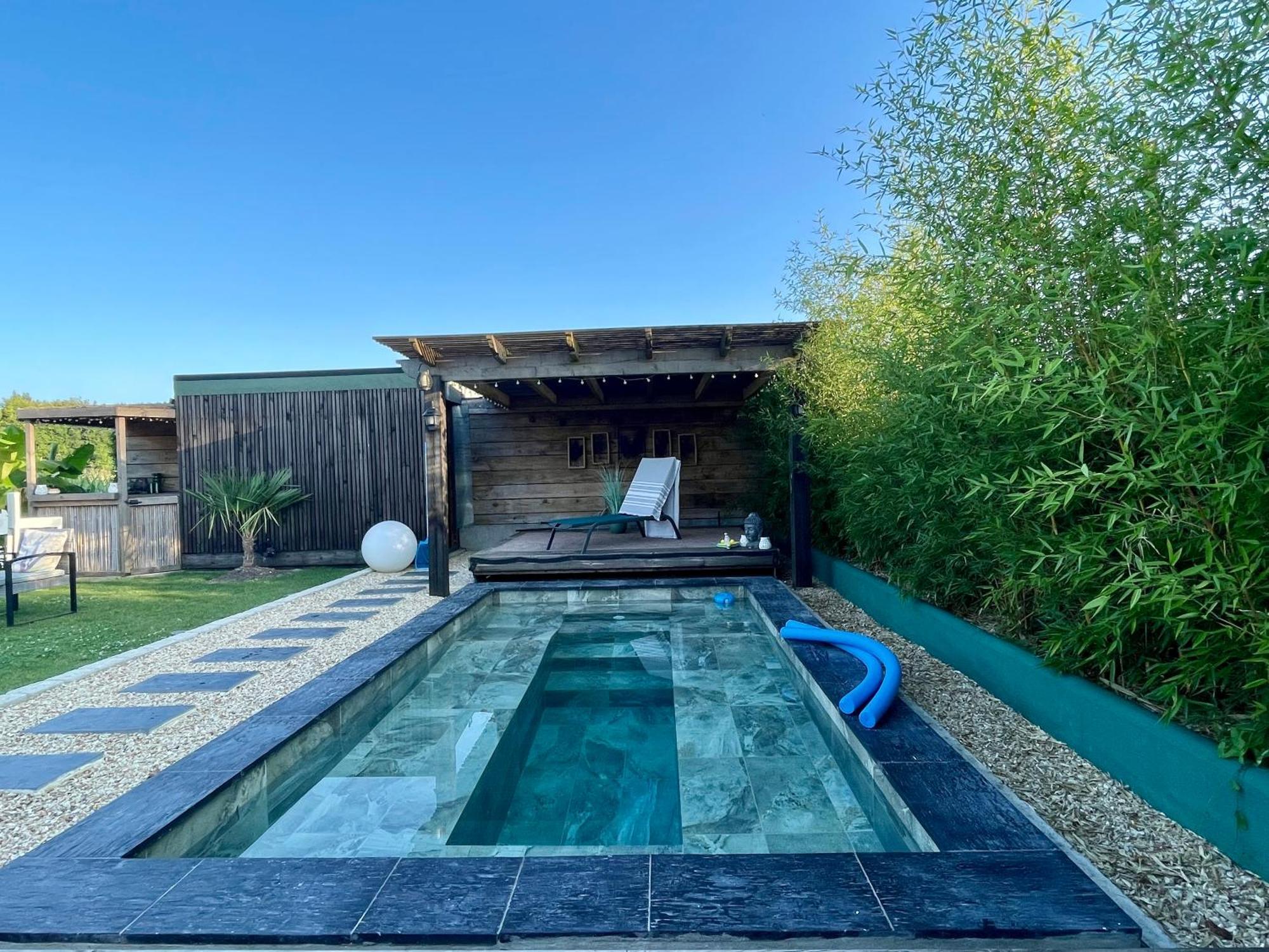 La Cle Des Champs - Le Monroe Piscinespa-sauna Au Jardin Tropical Idyllique *