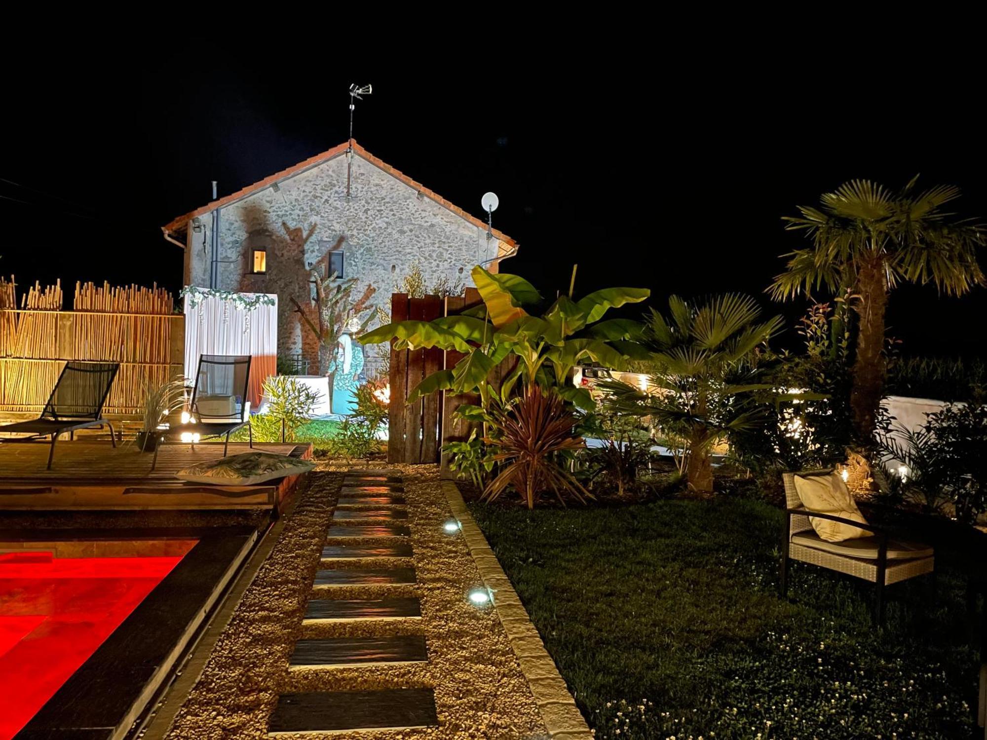 La Cle Des Champs - Le Monroe Piscinespa-sauna Au Jardin Tropical Idyllique * Jouarre